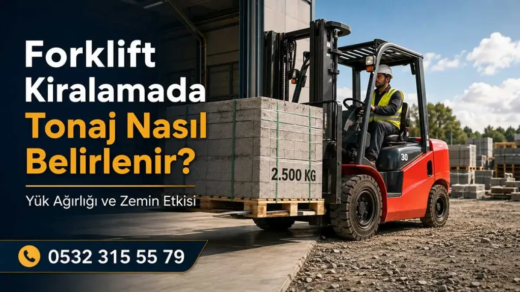 Forklift Kiralamada Tonaj Nasıl Belirlenir?